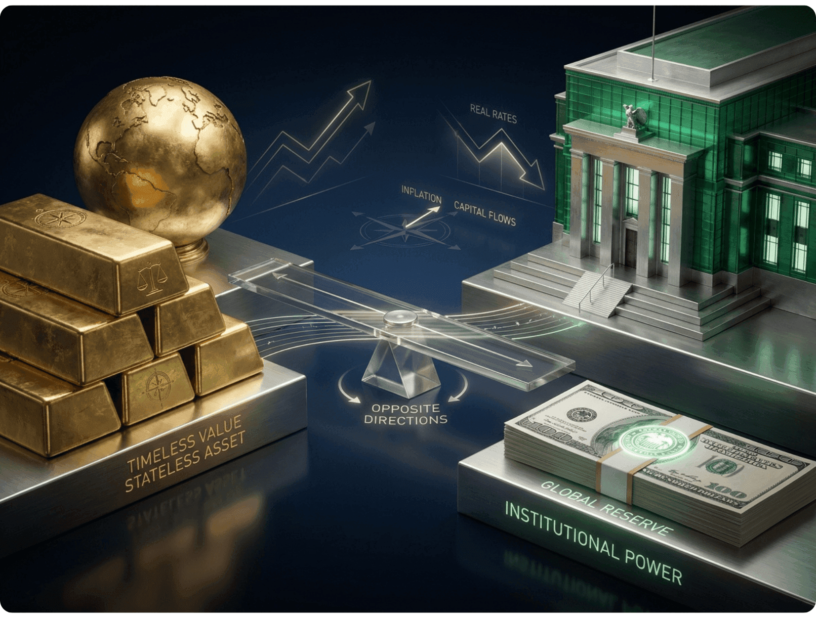 Why Gold and the US Dollar Often Move in Opposite Directions
