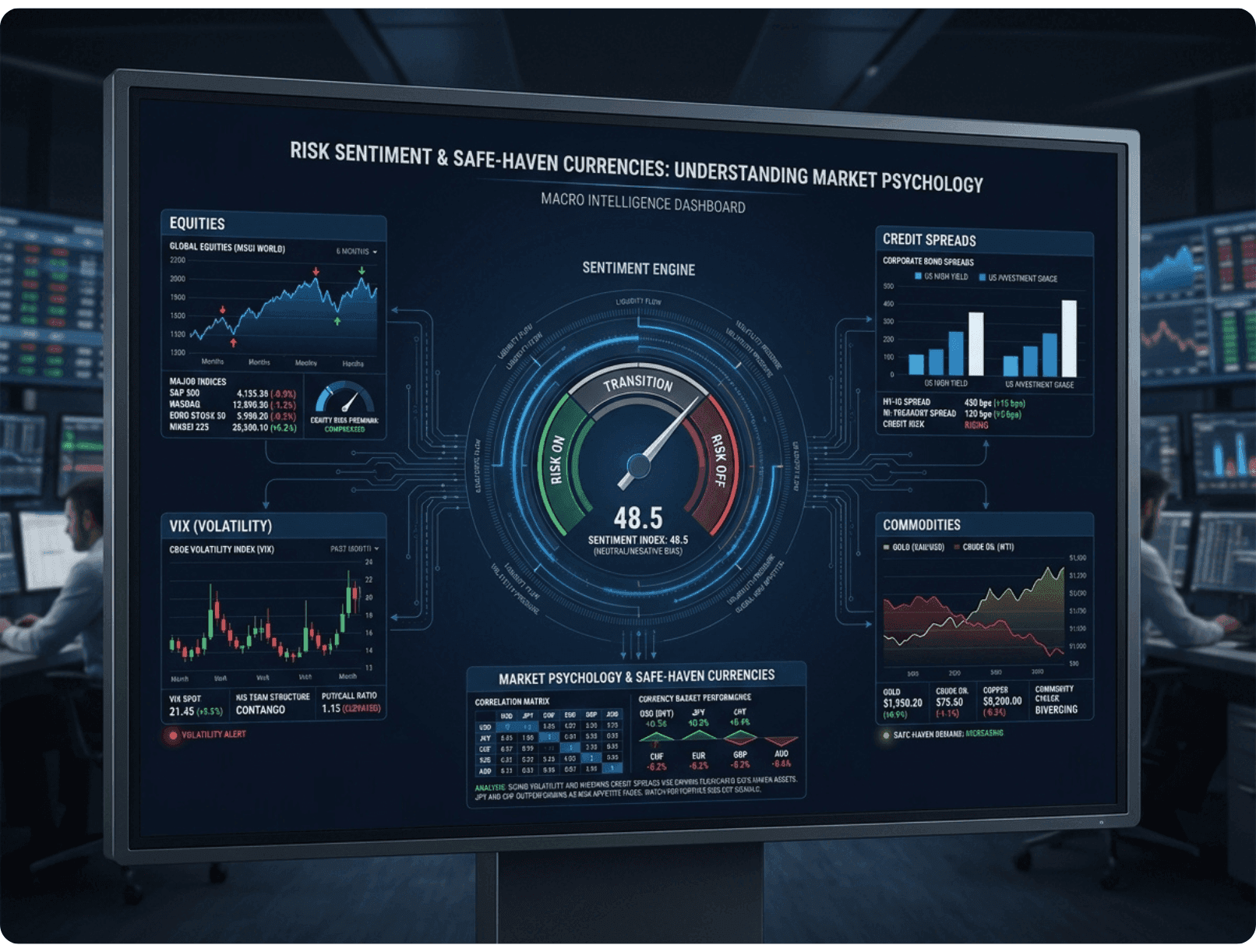Risk Sentiment and Safe-Haven Currencies: Understanding Market Psychology