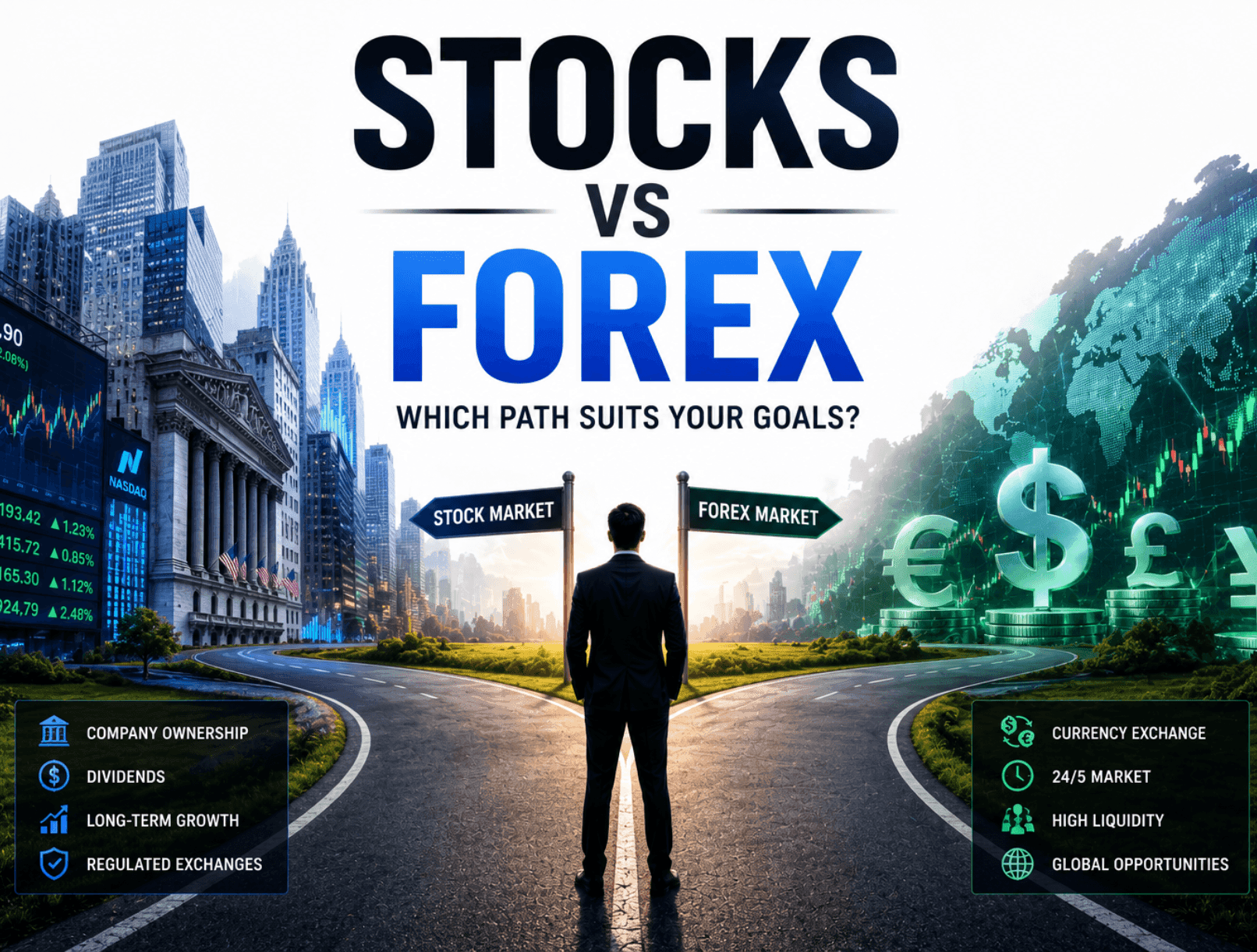 Stock Market vs Forex Trading: Which Path Suits Your Goals?