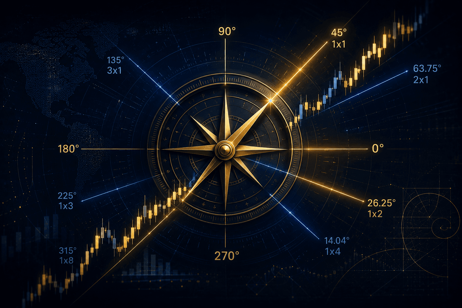 Unlocking Market Geometry: A 10-Step Guide to Mastering Gann Angles in Trading