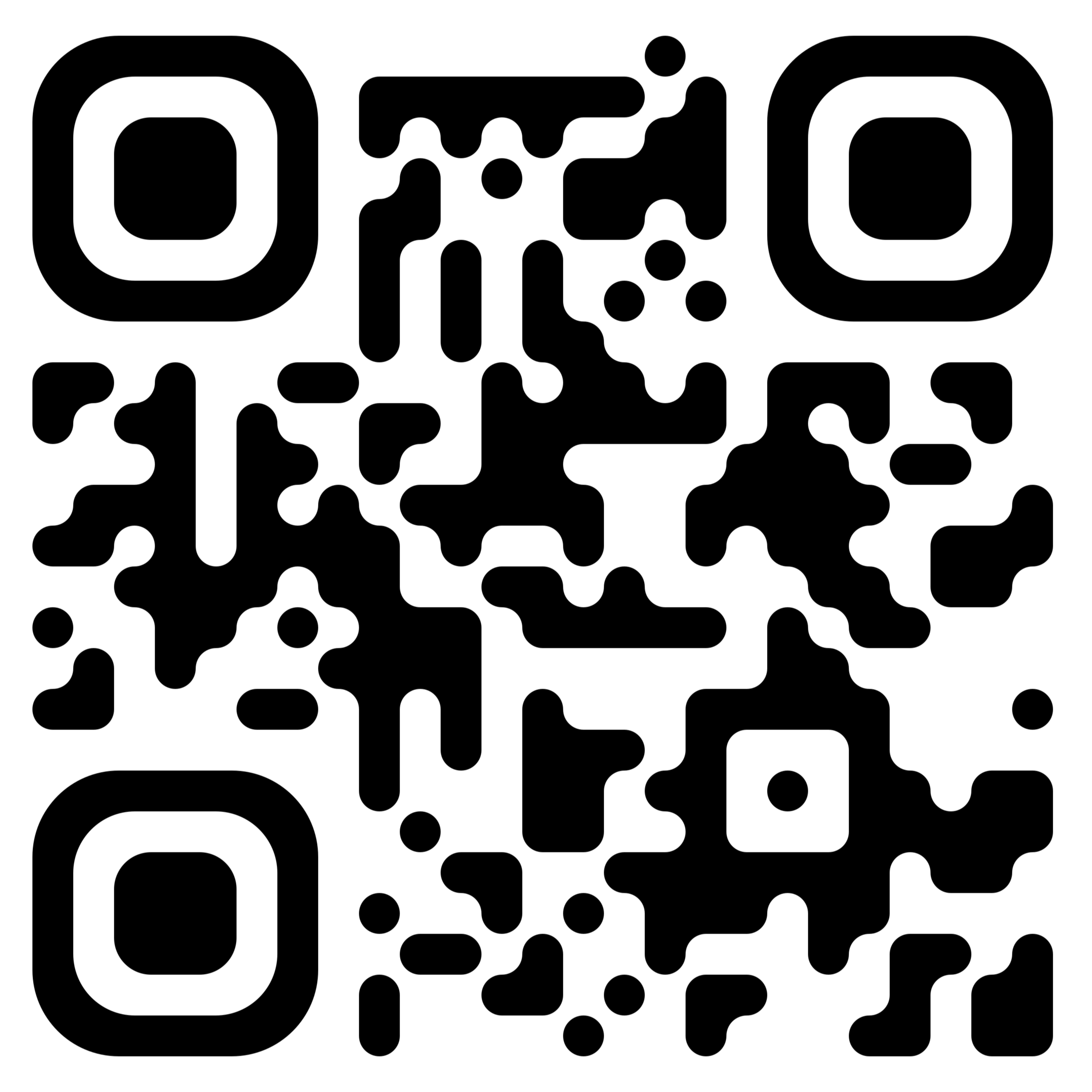 QR code to download the trading app
