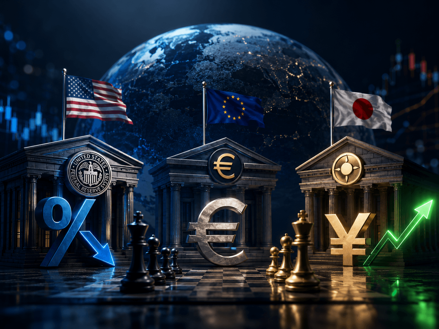 Central Bank Rate Decisions December 2025: What Traders Need to Know About the Fed, ECB, and BoJ Moves