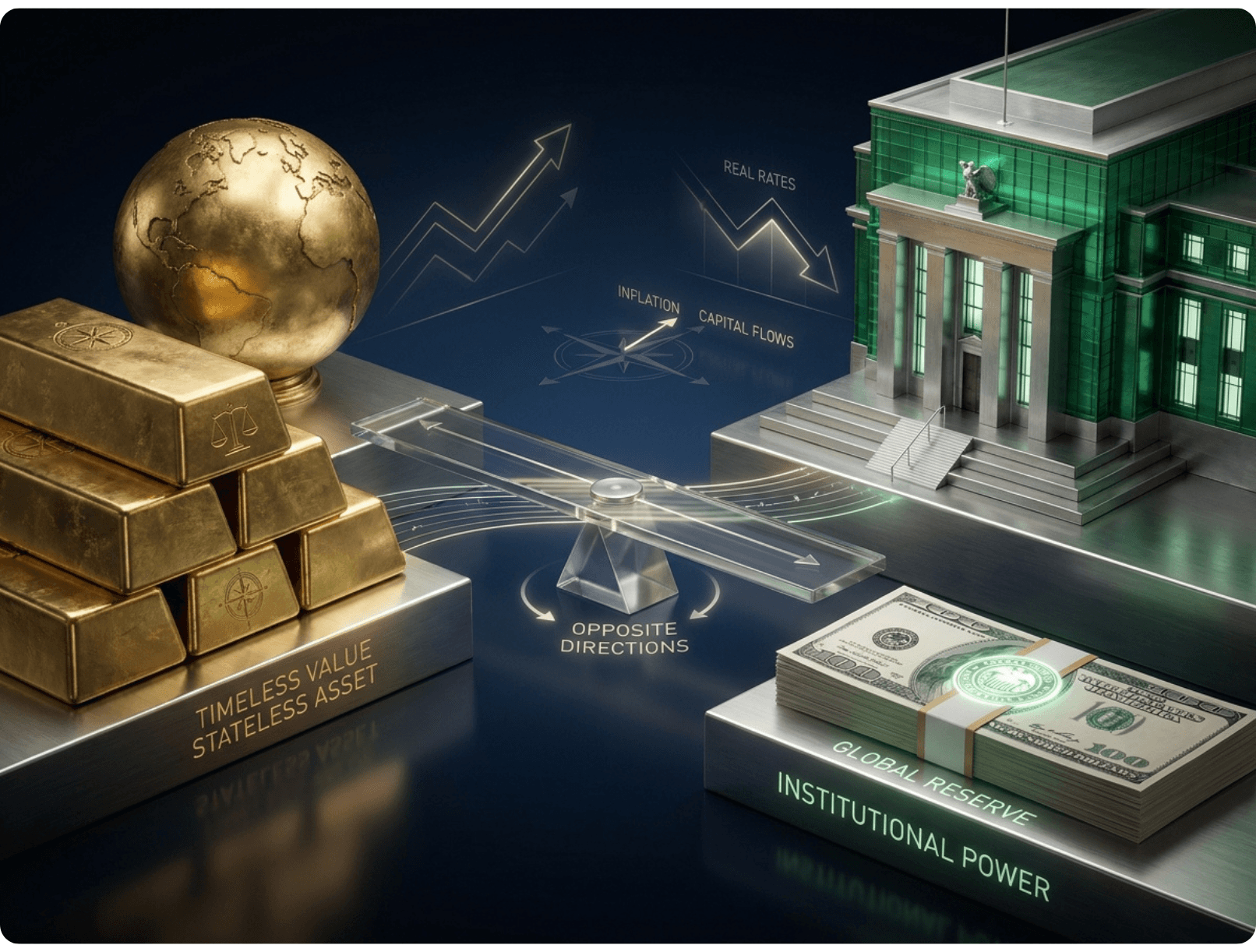 Why Gold and the US Dollar Often Move in Opposite Directions