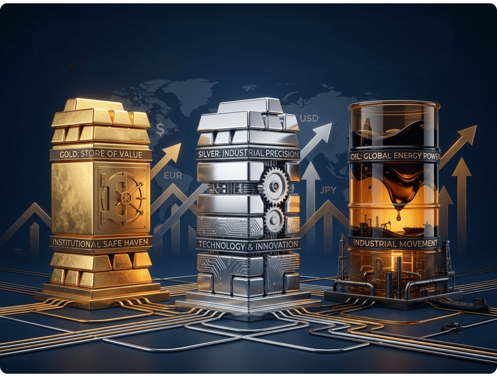 Commodities Trading for Beginners: Your Guide to Gold, Silver, and Oil