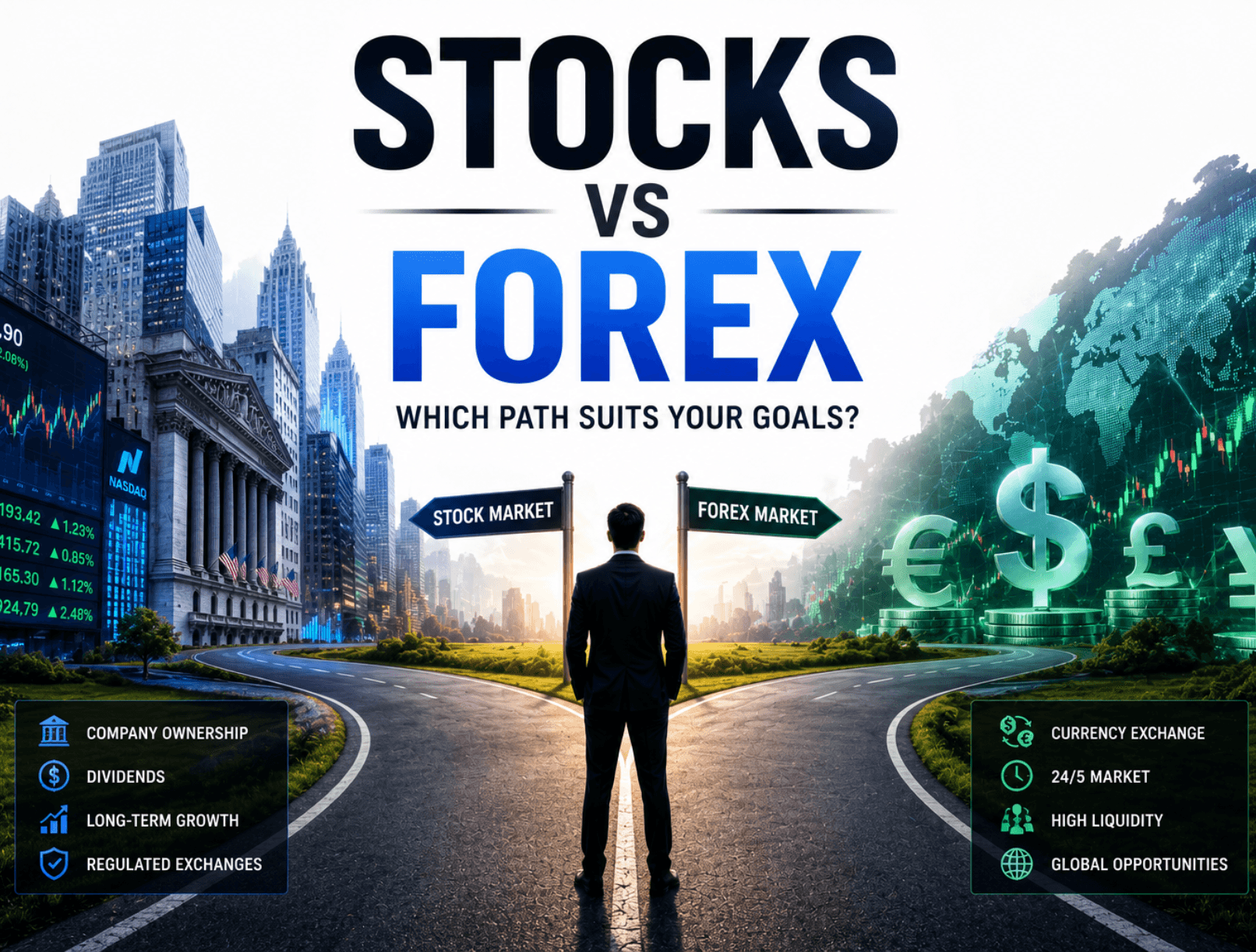 Stock Market vs Forex Trading: Which Path Suits Your Goals?