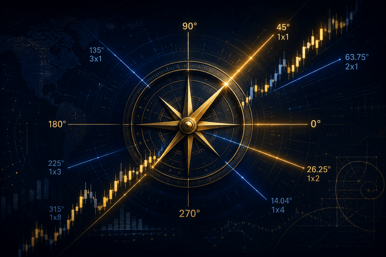 Unlocking Market Geometry: A 10-Step Guide to Mastering Gann Angles in Trading